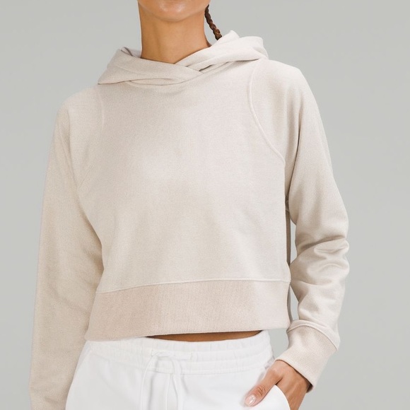 lululemon athletica Tops - LULULEMON Loungeful Cropped Hoodie
*Sparkle Size 4